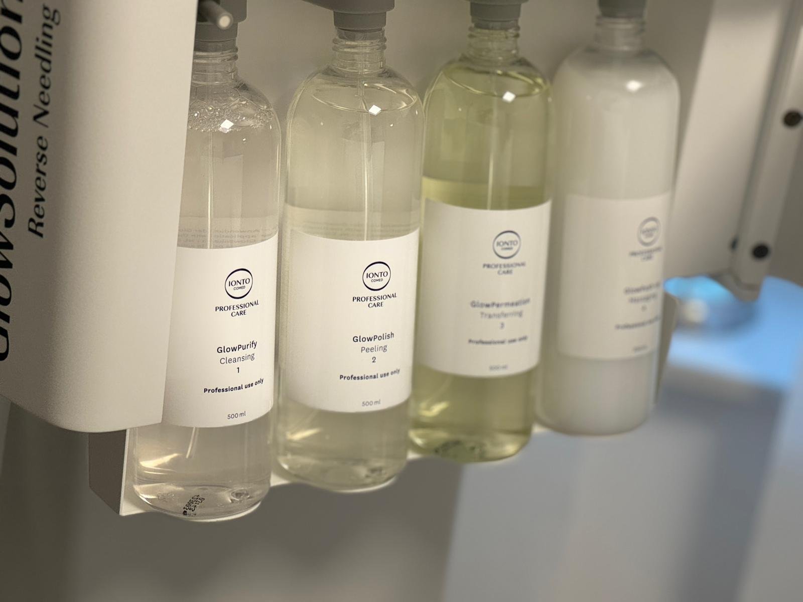 Glows Solution gerät von Ionto für reverse Needling